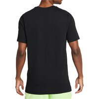 Nike camisetas trail running manga corta hombre M NK DF TEE TRAIL LOGO vista trasera
