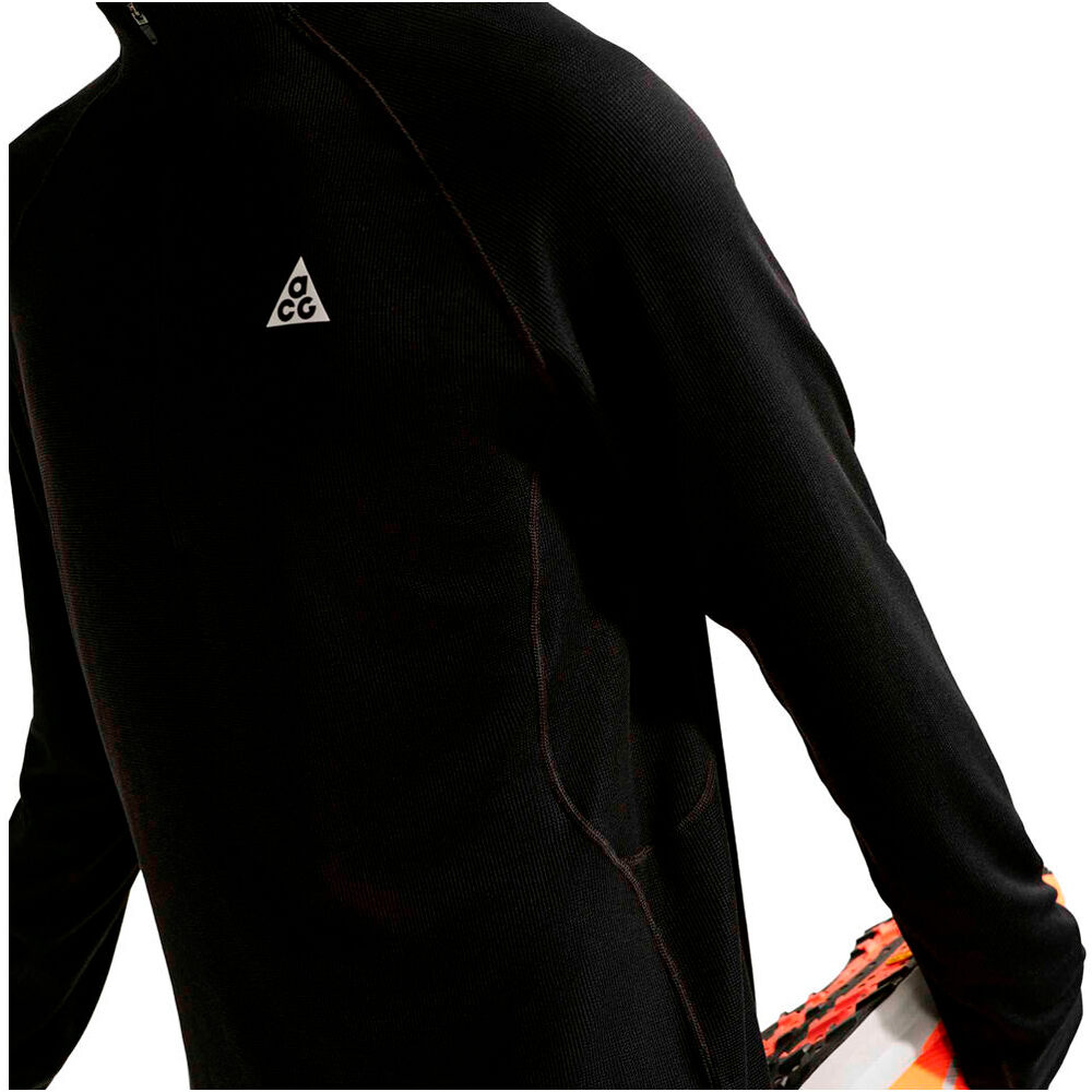 Nike camisetas trail running manga larga hombre M ACG DF TRAIL MIDLAYER HZ 04