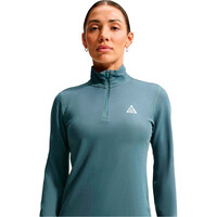 Nike camisetas trail running manga larga mujer W ACG TRAIL DF HZ MIDLAYER vista detalle