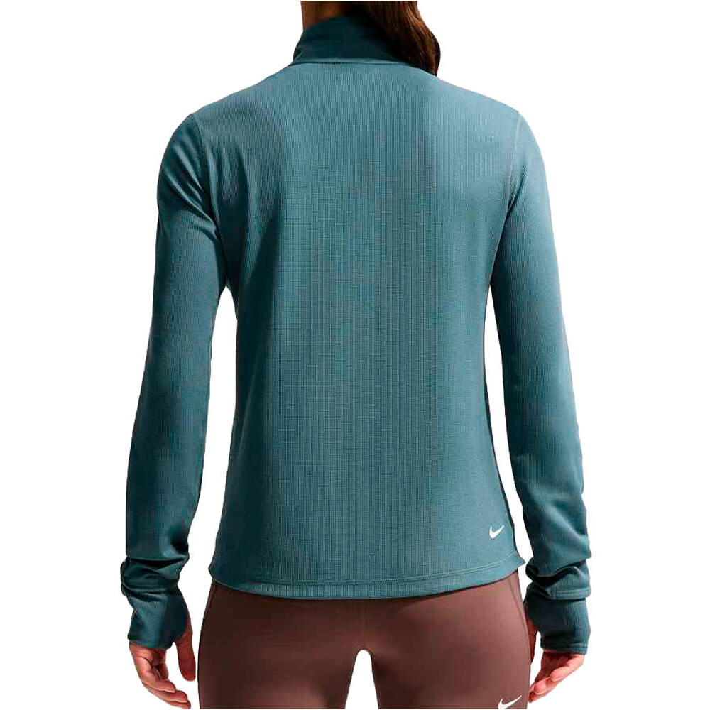 Nike camisetas trail running manga larga mujer W ACG TRAIL DF HZ MIDLAYER vista trasera