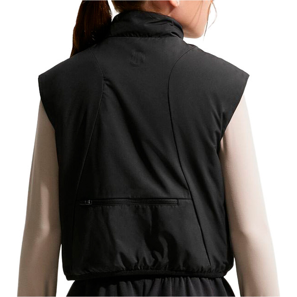 Nike chaleco niña G NK MAVN SF FILLED VEST vista trasera