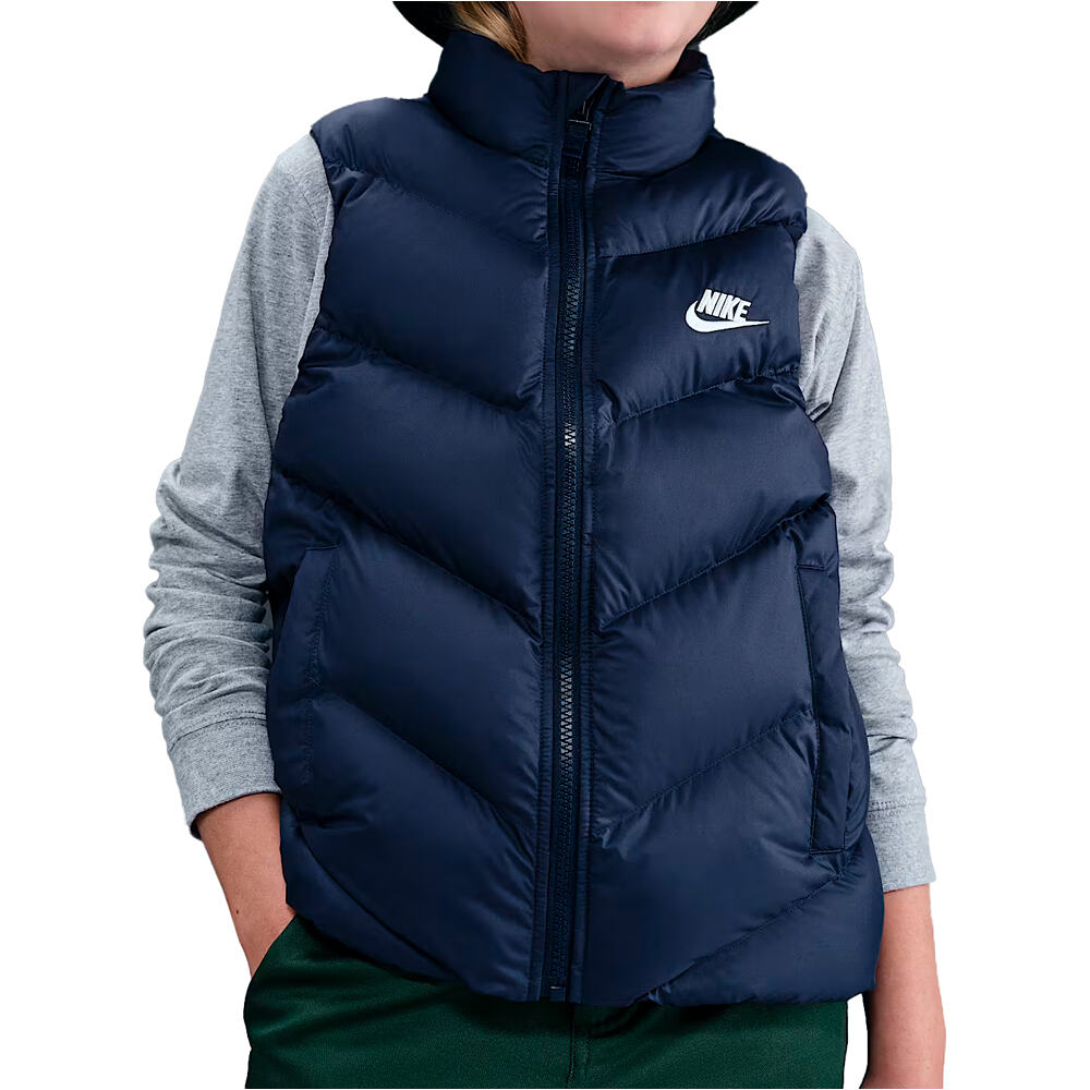 Nike chaleco niño K NSW TF ADP PUFFER VEST vista frontal