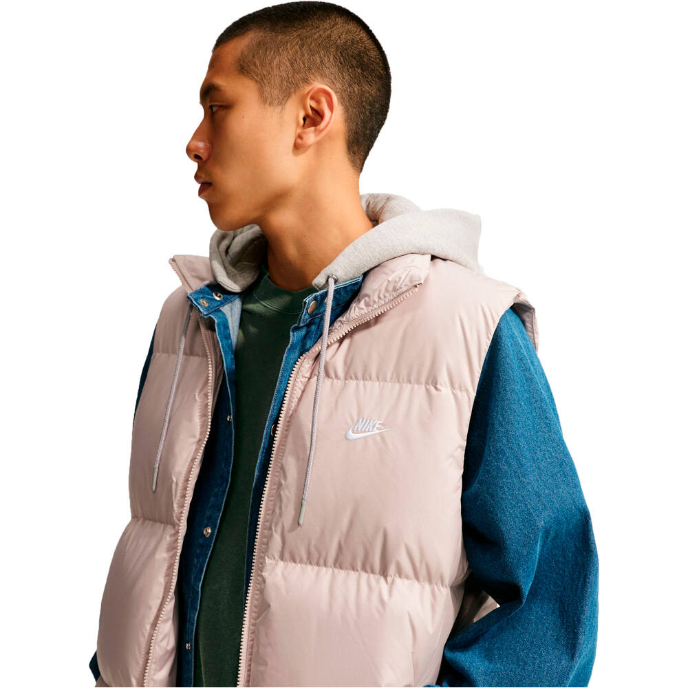 Nike chalecos hombre M NK TF CLUB PUFFER VEST 650 vista detalle