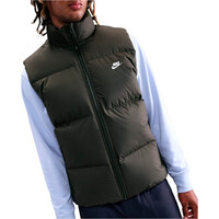 Nike chalecos hombre M SF CLUB PUFFER VEST 550 vista frontal