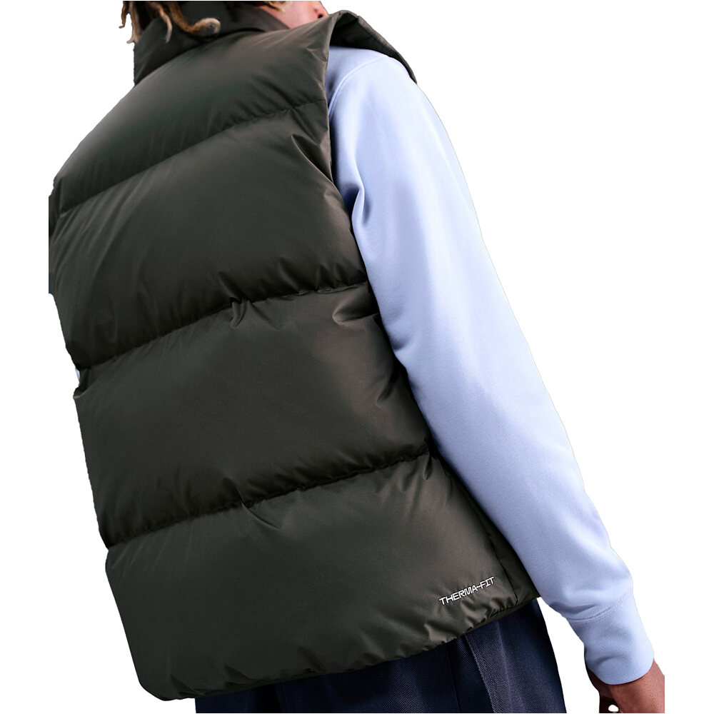 Nike chalecos hombre M SF CLUB PUFFER VEST 550 vista trasera