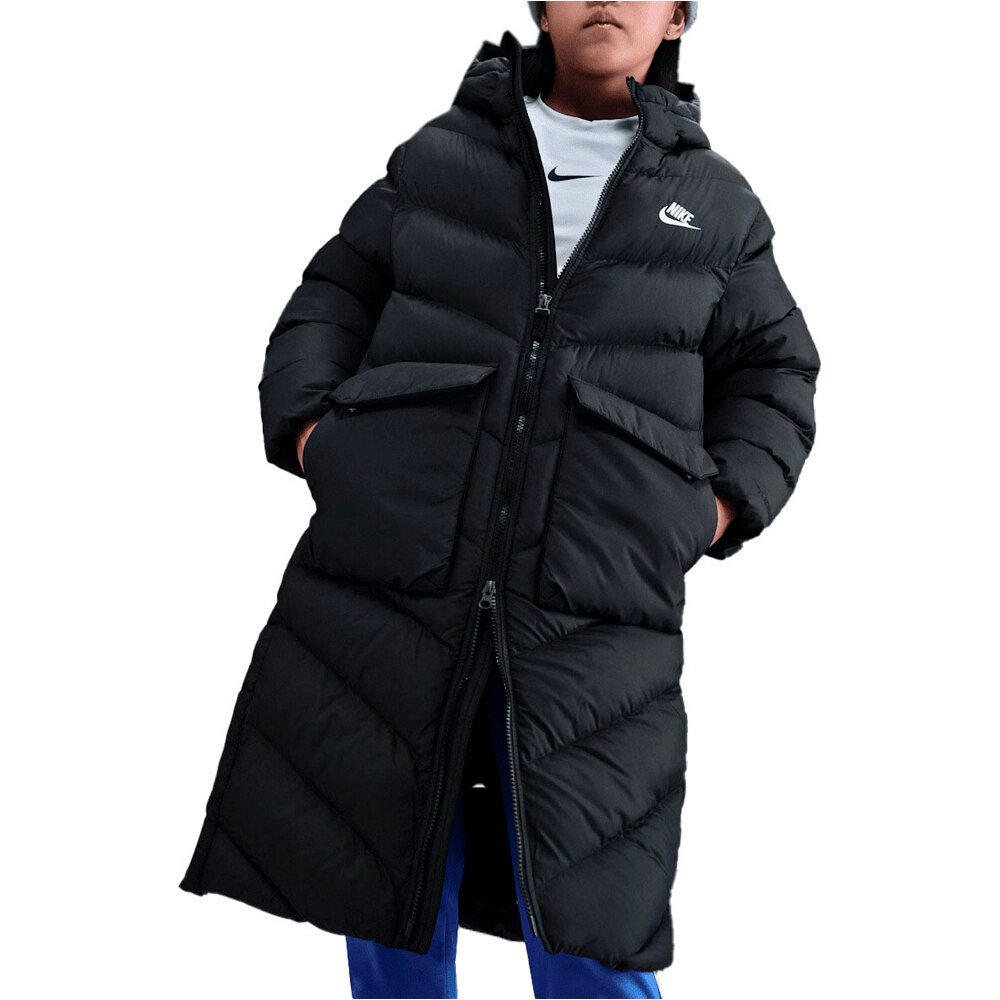 Nike chamarra niño K NSW TF ADP PUFFER PARKA vista frontal