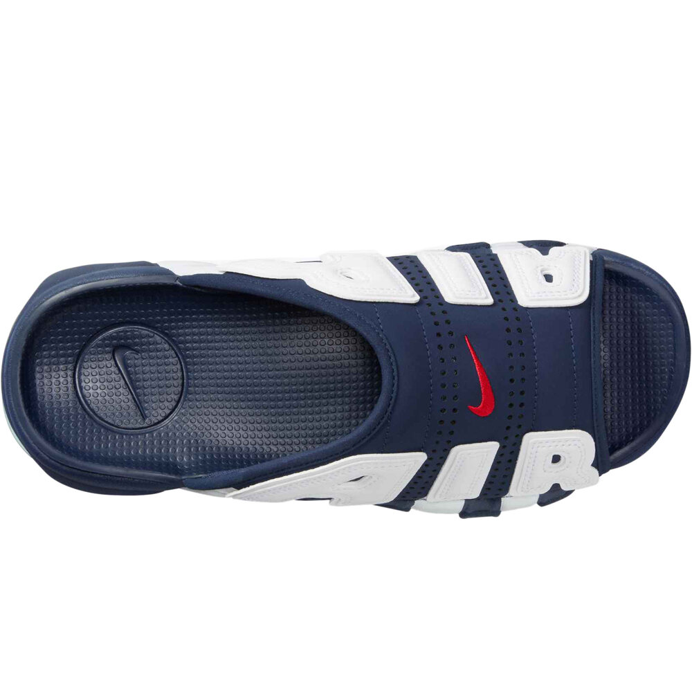 Nike chanclas hombre AIR MORE UPTEMPO SLIDE vista trasera