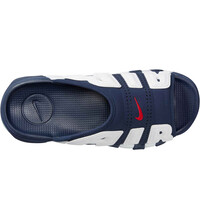 Nike chanclas hombre AIR MORE UPTEMPO SLIDE vista trasera