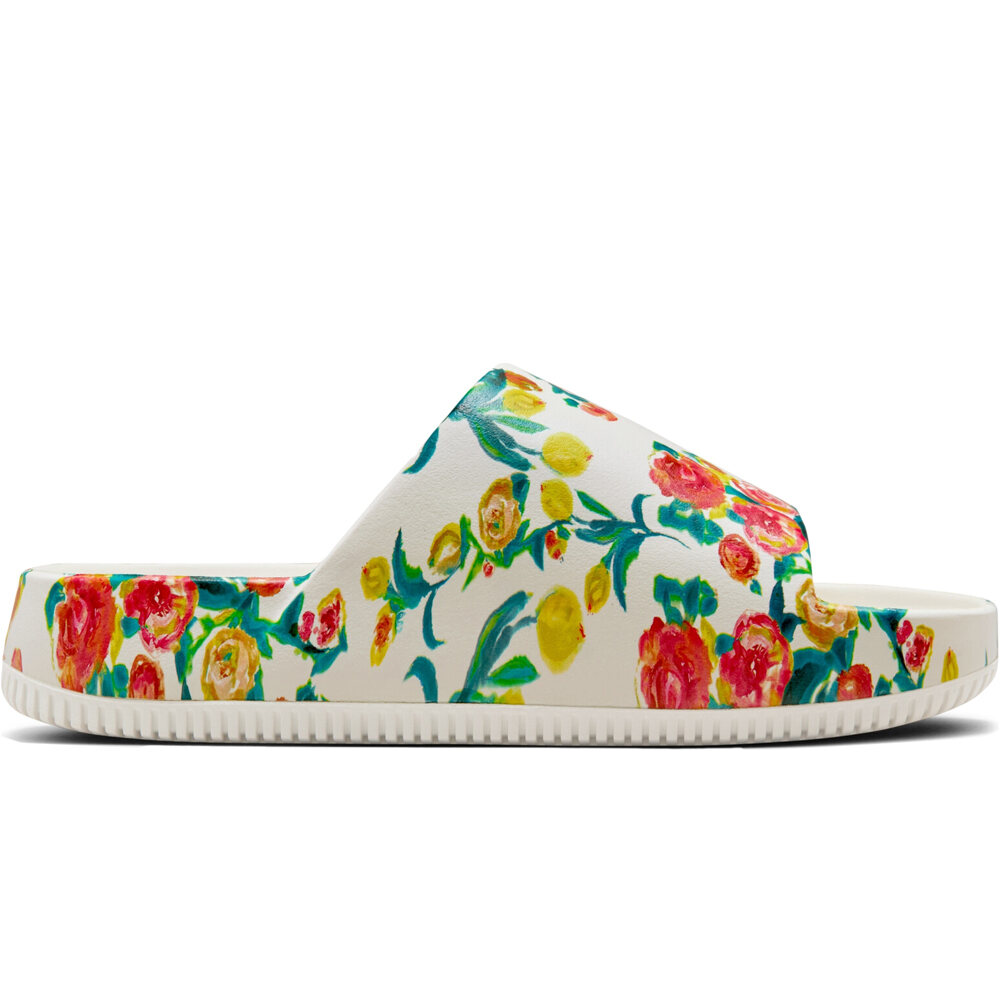 Nike chanclas mujer W NIKE CALM SLIDE PRINT lateral exterior