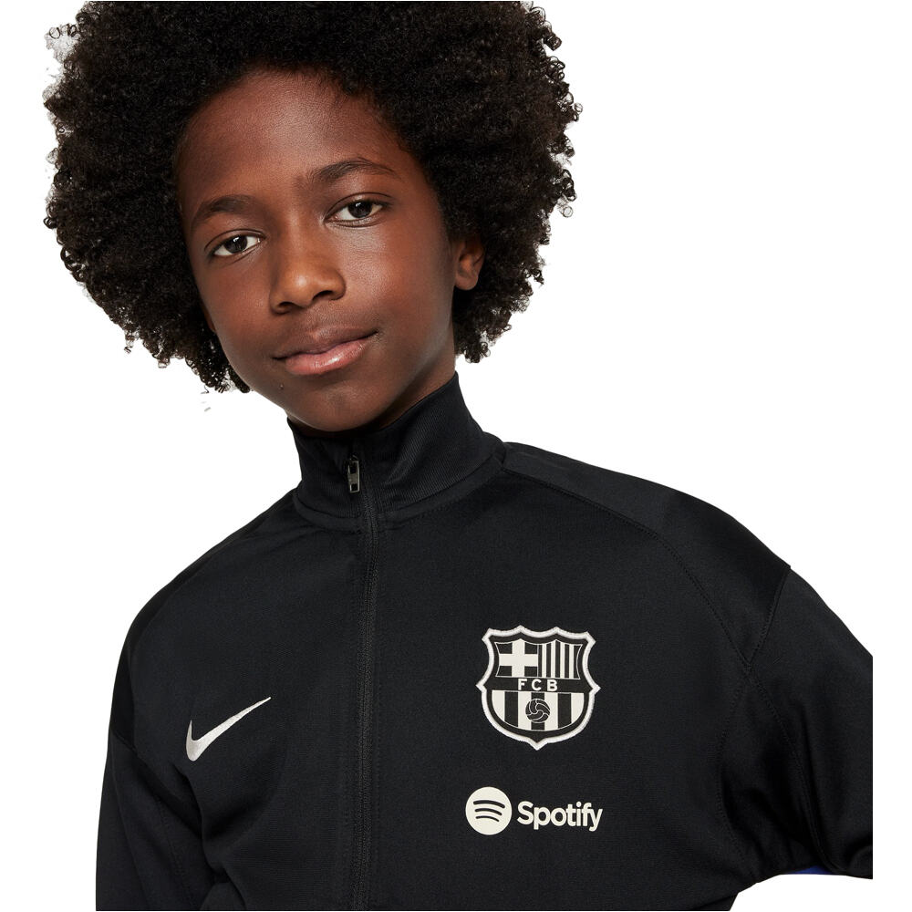 Nike chandal fútbol de equipos oficiales niño BARCELONA 25 YNK DF STRK TRK SUIT K 03