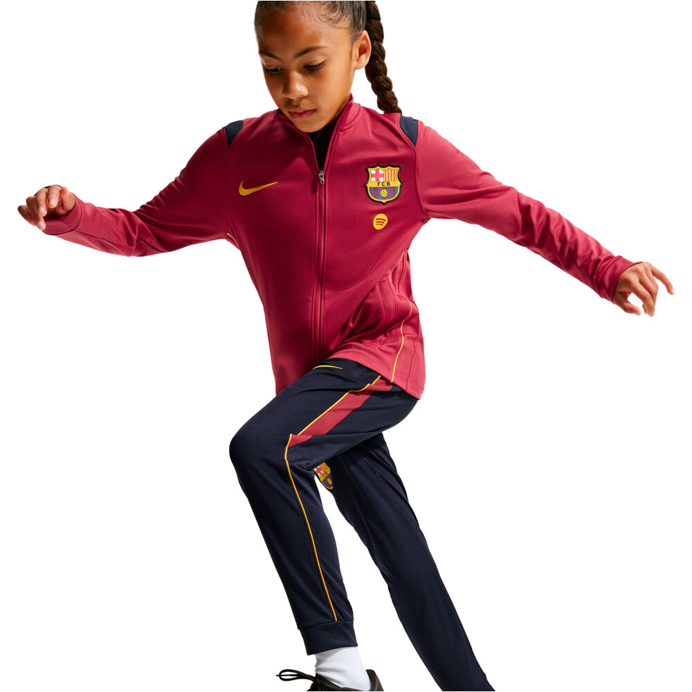 Nike chandal fútbol de equipos oficiales niño BARCELONA 27 YNK DF ACDPR TRK SUIT K 05