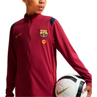 Nike chandal fútbol de equipos oficiales niño BARCELONA 27 YNK DF ACDPR TRK SUIT K vista detalle