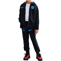 Nike chandal fútbol de equipos oficiales niño INTER UNSW PLYWVN OVLY TRKSUIT vista frontal