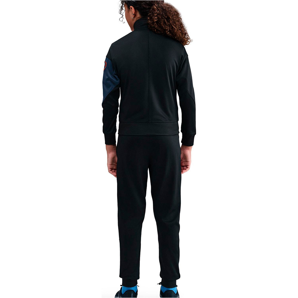 Nike chandal fútbol de equipos oficiales niño INTER YNK DF STRK TRKSUIT K 3R vista trasera