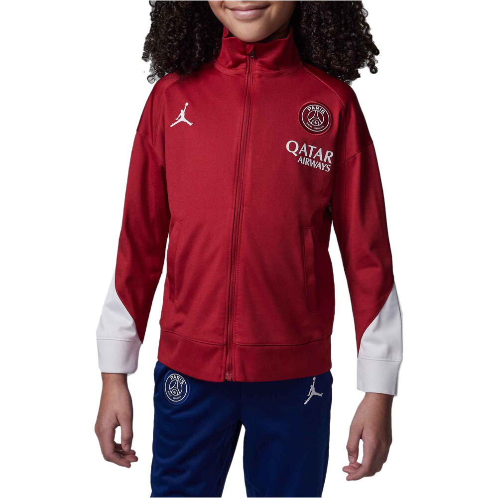 Nike chandal fútbol de equipos oficiales niño PSG 25 LKNK DF STRK TRK SUIT K4TH vista detalle