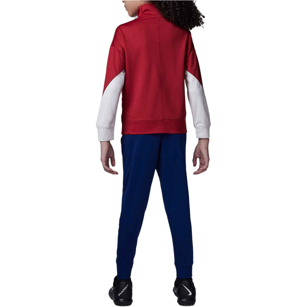 Nike chandal fútbol de equipos oficiales niño PSG 25 LKNK DF STRK TRK SUIT K4TH vista trasera