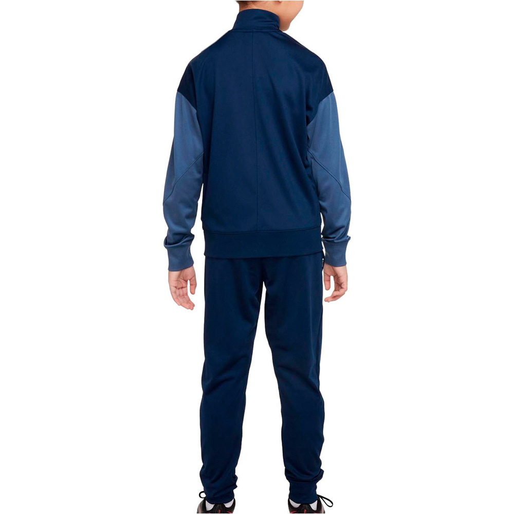 Nike chandal fútbol de equipos oficiales niño PSG Y NK DF STRK TRK SUIT K vista trasera