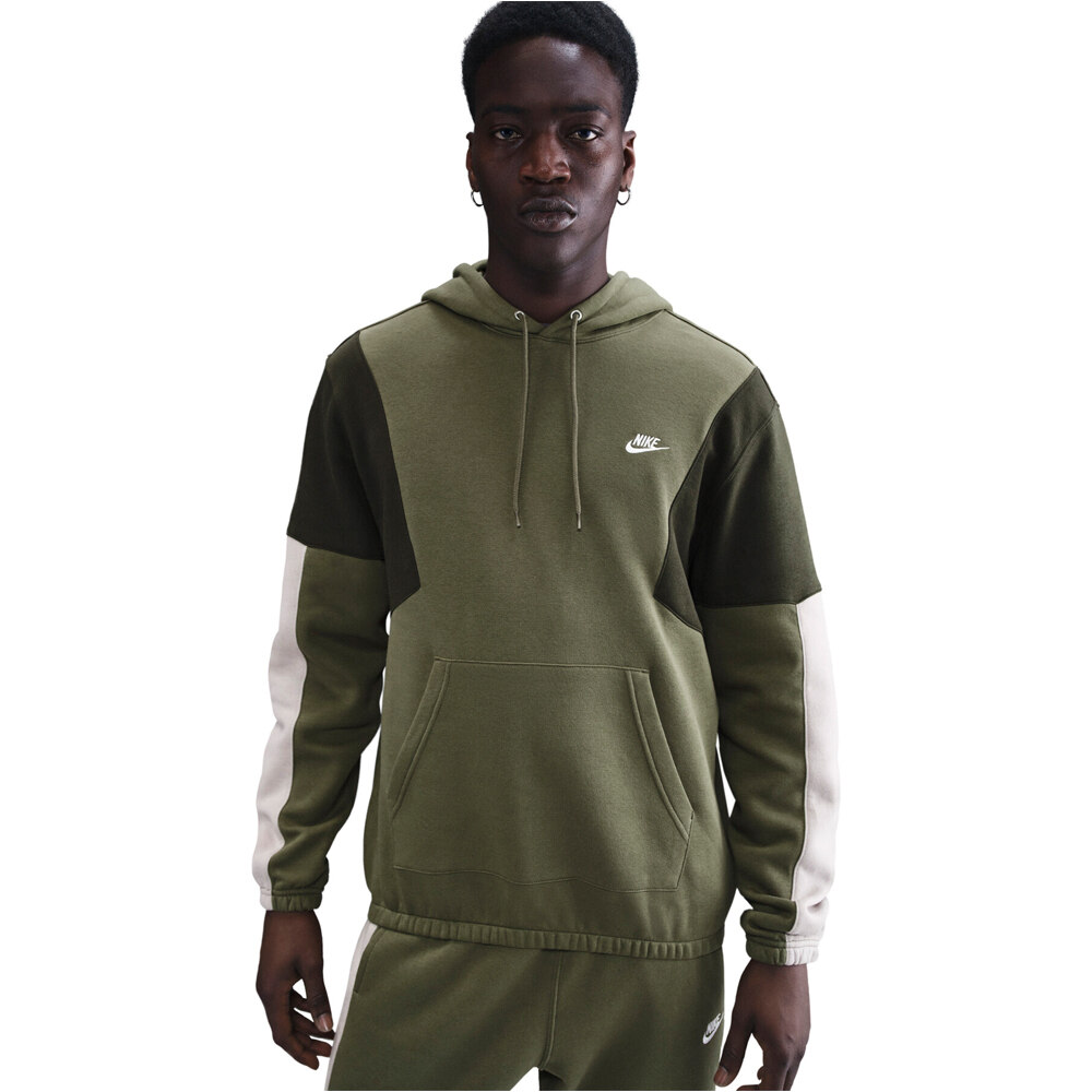 Nike chándal hombre M NK CLUB FLEECE HDED TRACK GX vista detalle