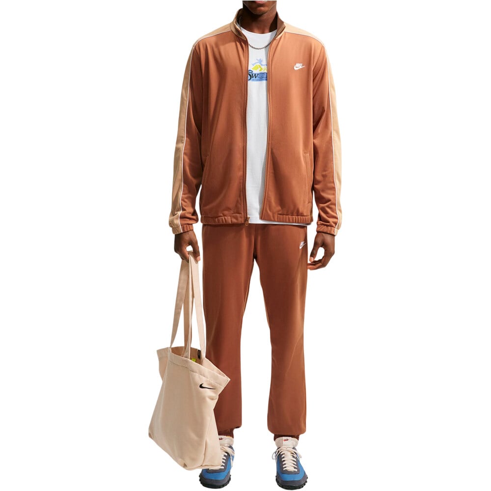 Nike chándal hombre M NK CLUB PK TRK SUIT vista frontal