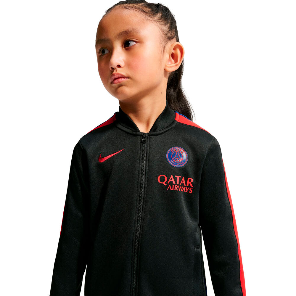 Nike chándal junior PSG LKNK DF STRK TRK SUIT K vista detalle