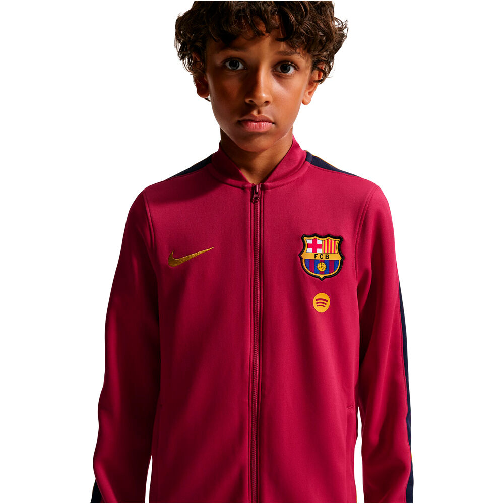 Nike chándal niño FCB Y NK DF STRK TRK SUIT K 03