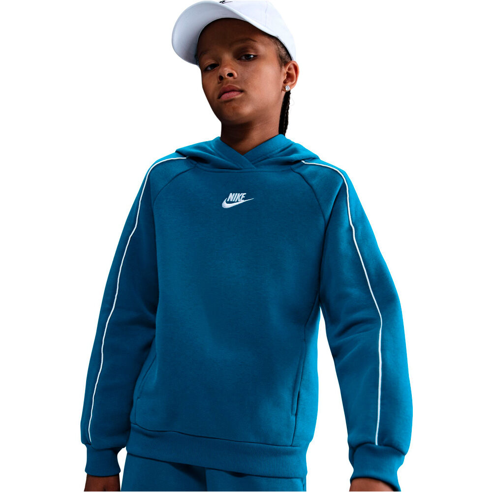 Nike chándal niño K NSW CLUB FLC HDY TRACKSUIT vista detalle