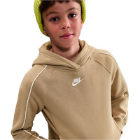 Nike chándal niño K NSW CLUB FLC HDY TRACKSUIT vista detalle
