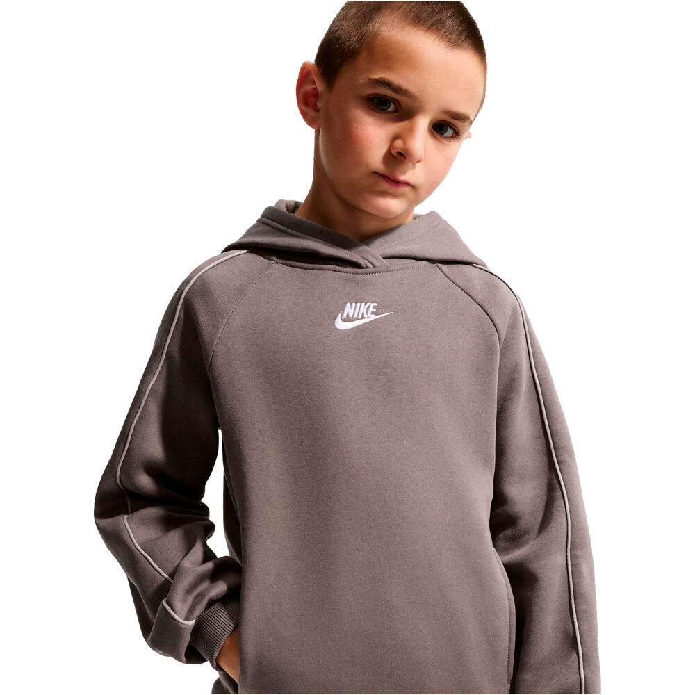 Nike chándal niño K NSW CLUB FLC HDY TRACKSUIT vista detalle