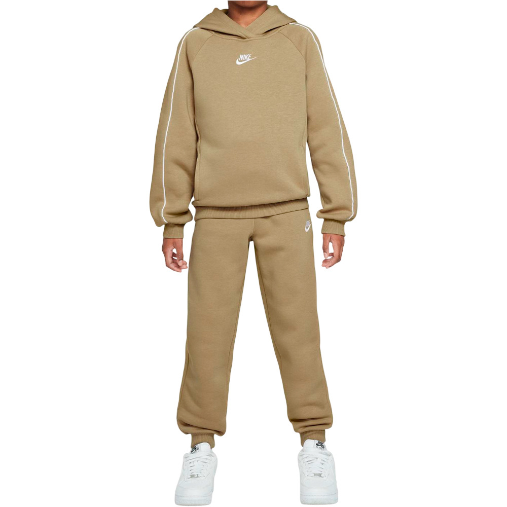 Nike chándal niño K NSW CLUB FLC HDY TRACKSUIT vista frontal