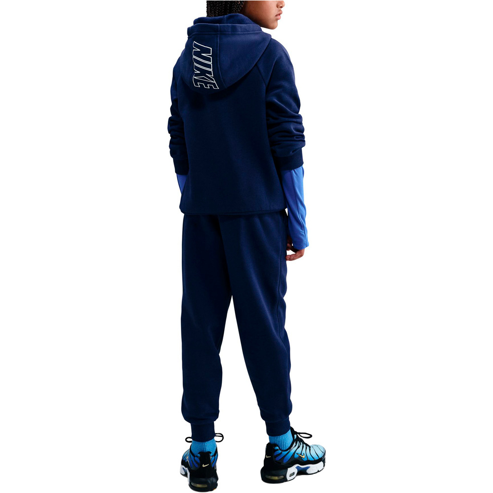 Nike chándal niño K NSW CLUB FLC HDY TRACKSUIT vista trasera