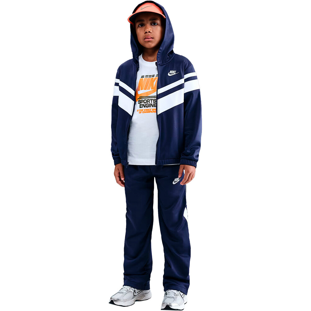 Nike chándal niño K NSW DF TRACKSUIT MXD MTRL vista frontal