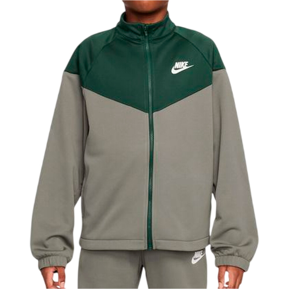 Nike chándal niño K NSW DF TRACKSUIT PK FZ vista frontal
