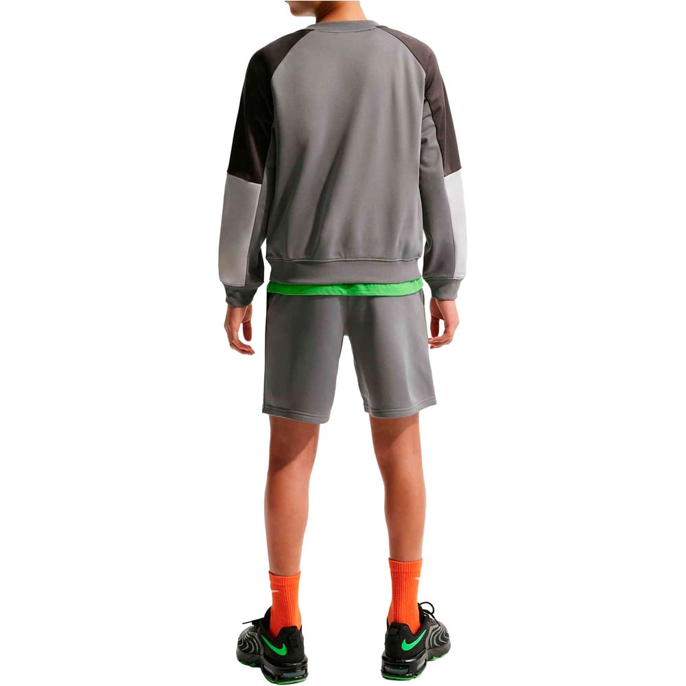 Nike chándal niño K NSW SHORTS TRACKSUIT CREW vista trasera