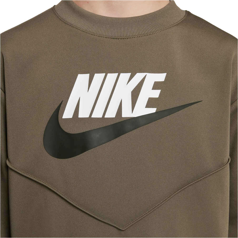 Nike chándal niño K NSW TRACKSUIT POLY CREW HBR vista detalle