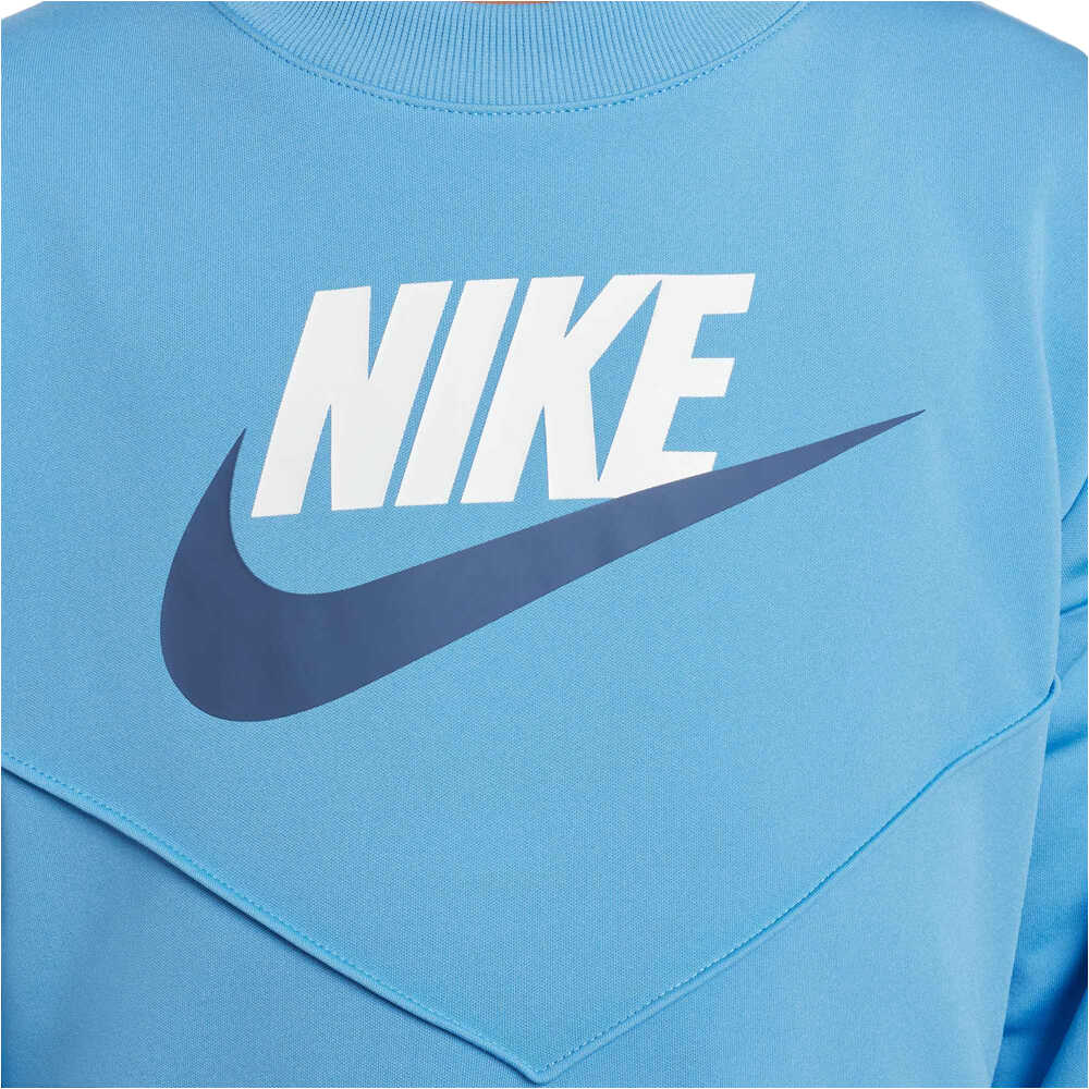 Nike chándal niño K NSW TRACKSUIT POLY CREW HBR vista detalle