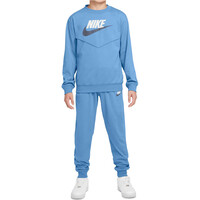 Nike chándal niño K NSW TRACKSUIT POLY CREW HBR vista frontal