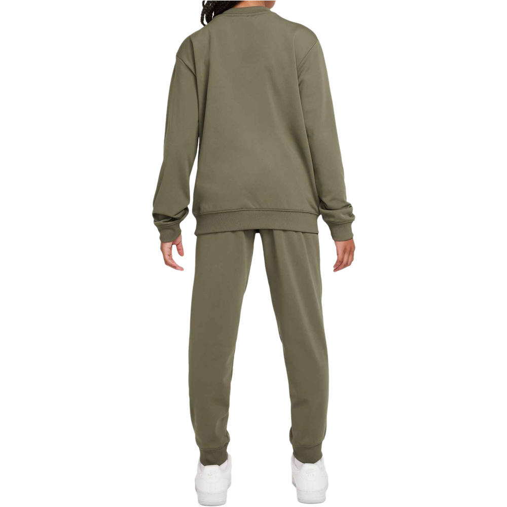 Nike chándal niño K NSW TRACKSUIT POLY CREW HBR vista trasera