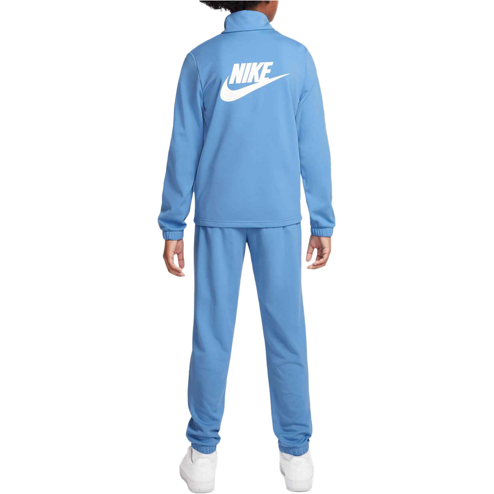 Nike chándal niño K NSW TRACKSUIT POLY FZ HBR vista trasera