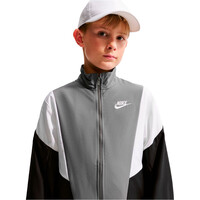 Nike chándal niño K NSW TRACKSUIT WVN FZ vista detalle