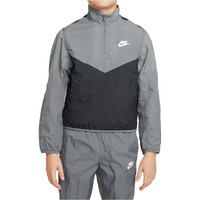 Nike chándal niño K NSW TRACKSUIT WVN QZ HBR vista detalle