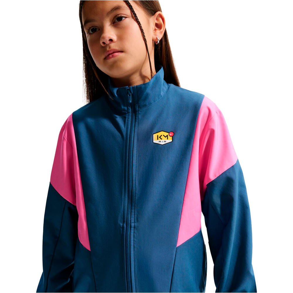 Nike chándal niño KM K NK TRACKSUIT WVN FZ vista detalle