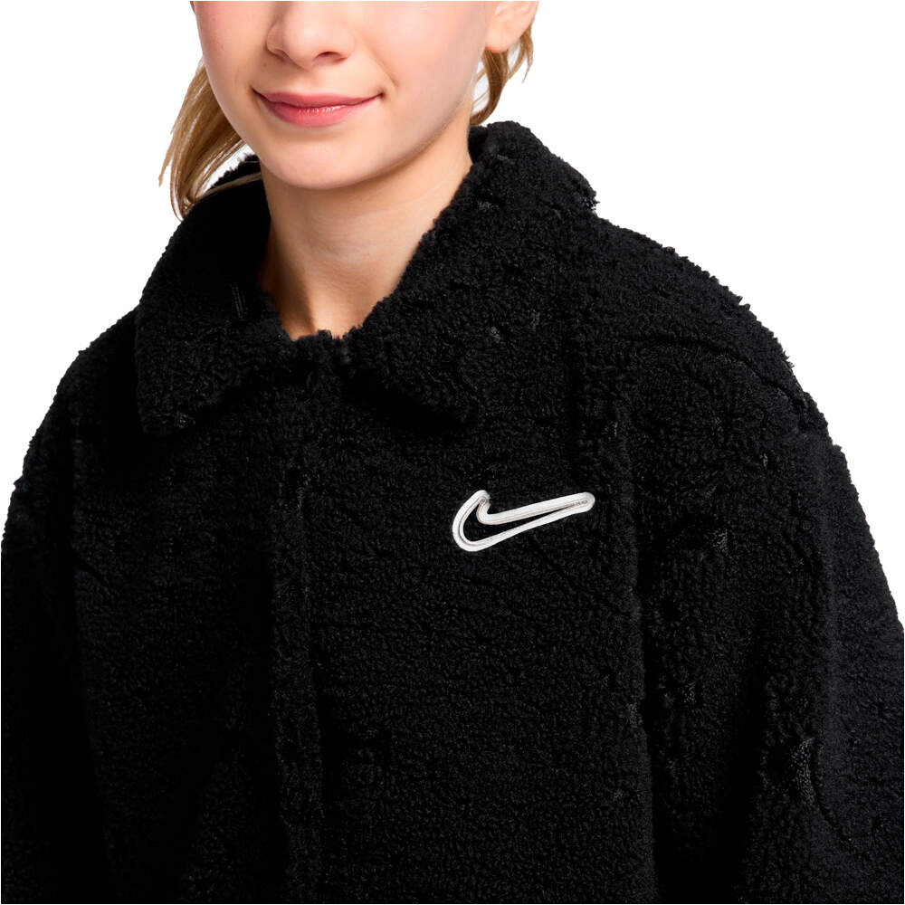 Nike chaqueta niña G NSW JKT COZY DELUXE vista detalle