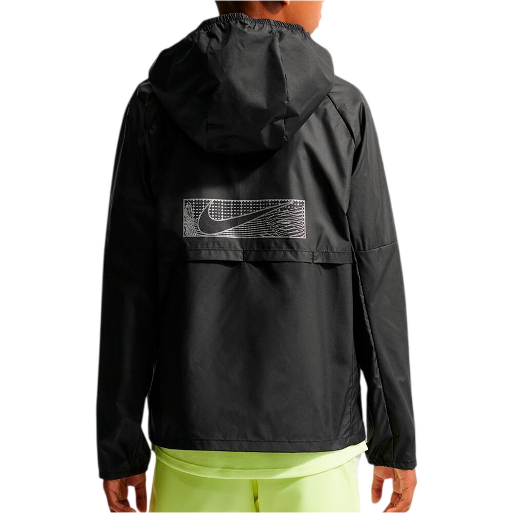 Nike chaqueta niño B NK TF RPL MILER WNT JKT vista trasera