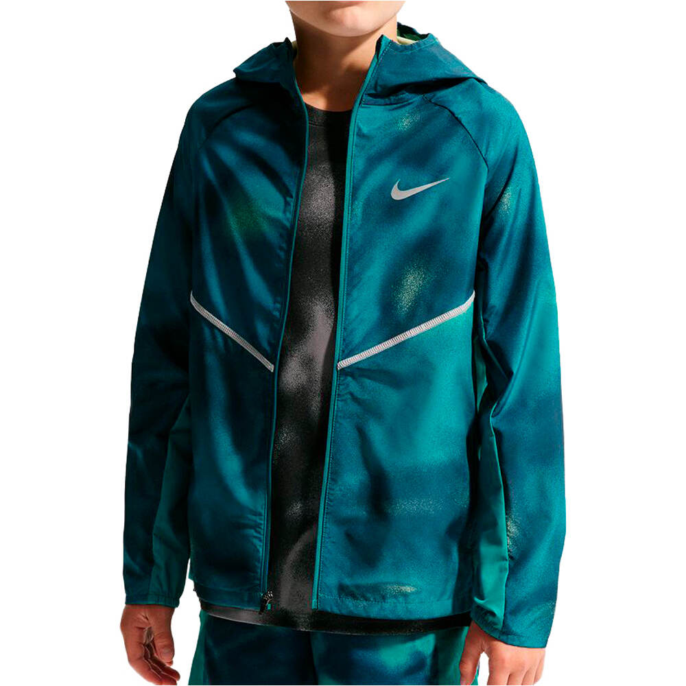 Nike chaqueta niño K NK UV + REPEL MILER JACKET N vista frontal