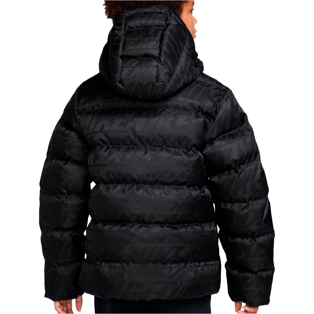 Nike chaqueta niño K NSW ADP TF PUFFER AOP vista trasera