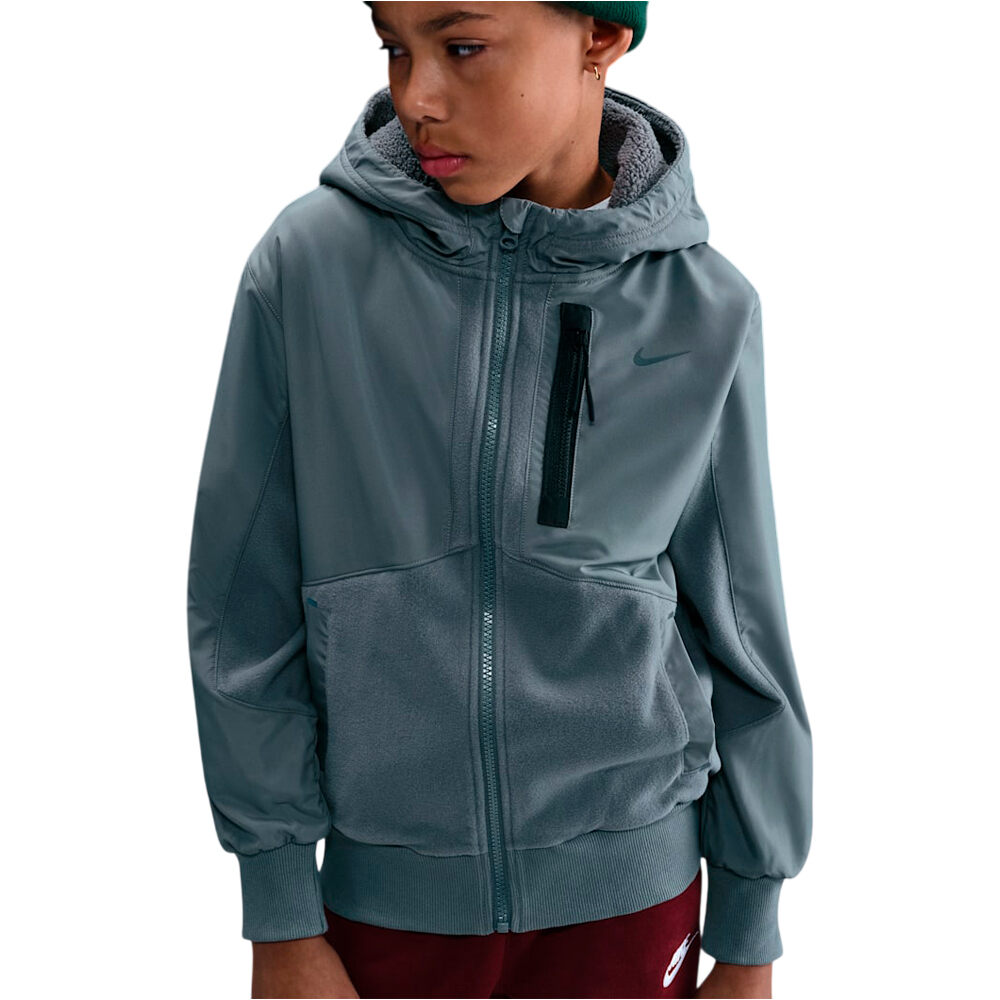 Nike chaqueta niño K NSW CTY UTLITY EO TF WZ TOP vista frontal