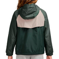 Nike chaqueta niño K NSW RPL WR HD JKT vista trasera