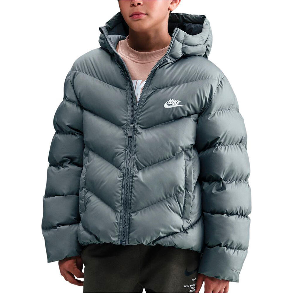 Nike chaqueta niño K NSW TF ADP PUFFER vista frontal