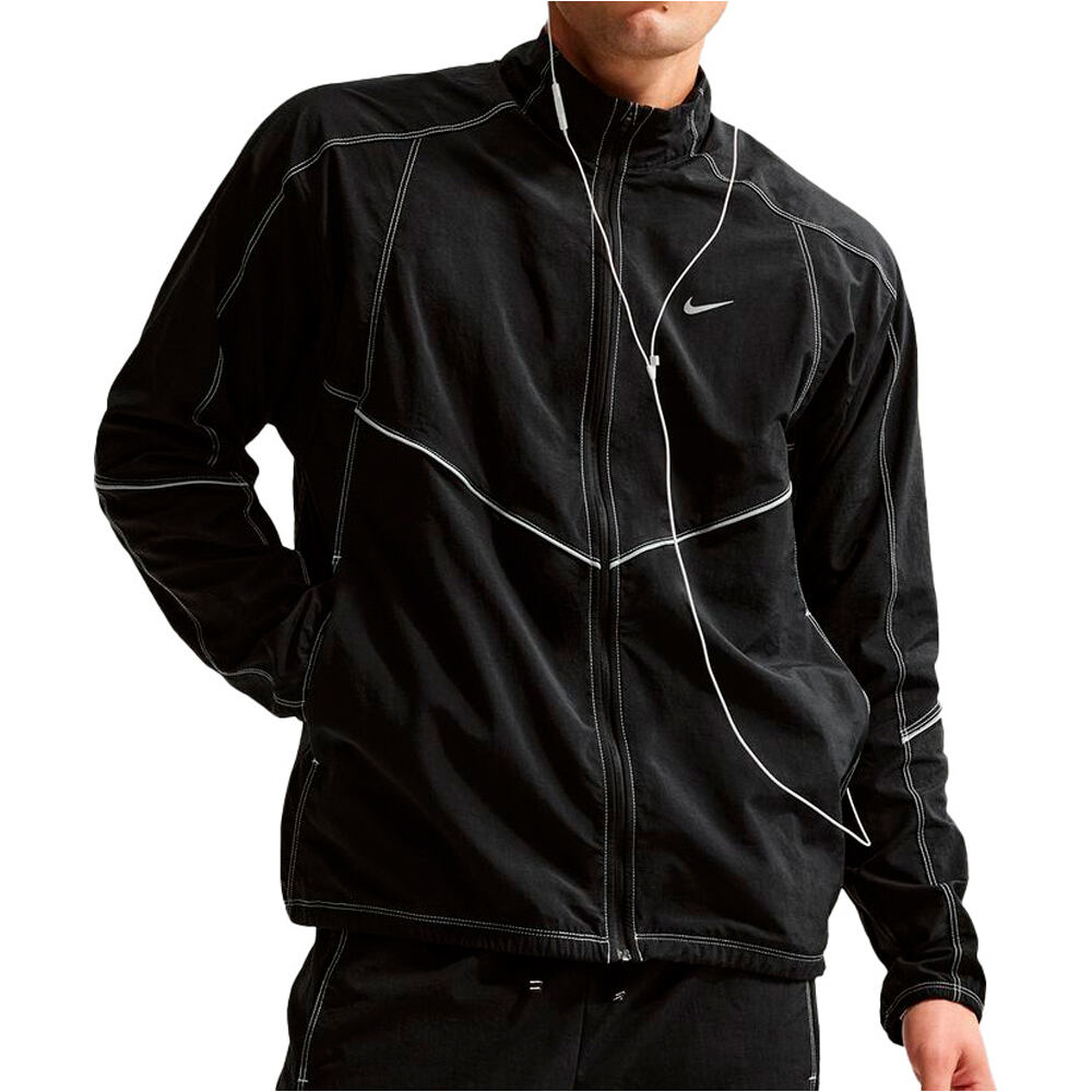 Nike CHAQUETA RUNNING HOMBRE M NK DF RETRO TRACK JKT vista frontal