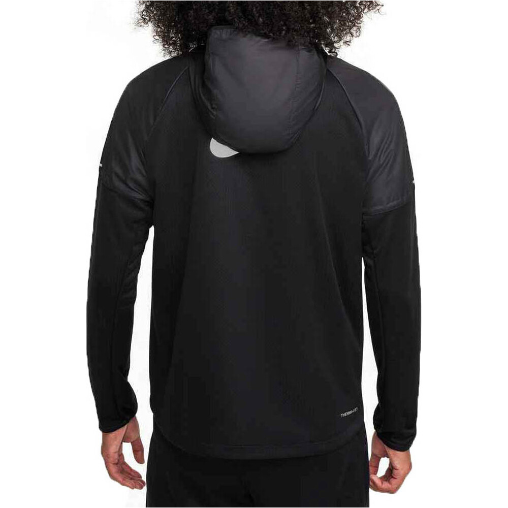 Nike CHAQUETA RUNNING HOMBRE M NK TF RPL SPHR MILER JKT WNT vista trasera